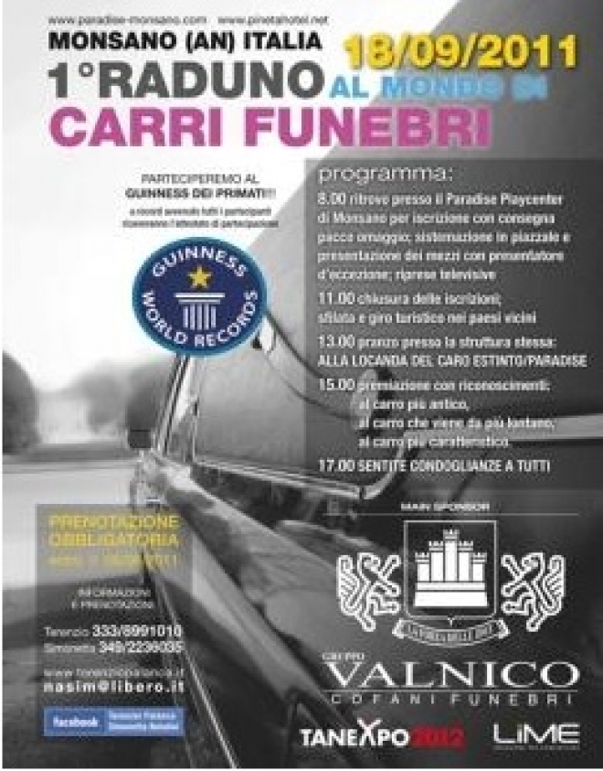 Raduno Nazionale Carri Funebri Raduno Nazionale Carri Funebri