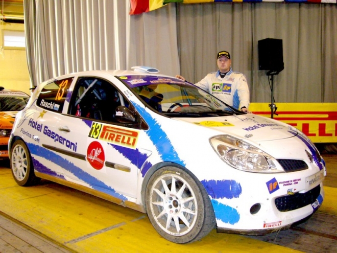 Alex Raschi al Rallye di San Remo Alex Raschi al Rallye di San Remo