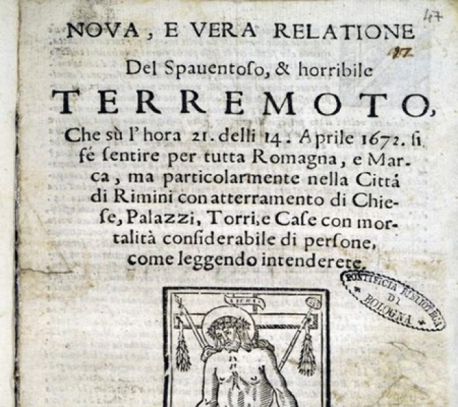 Rimini Terremoto 1672