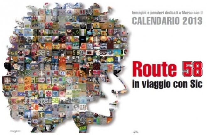 Route 58 Calendario Simoncelli Eicma