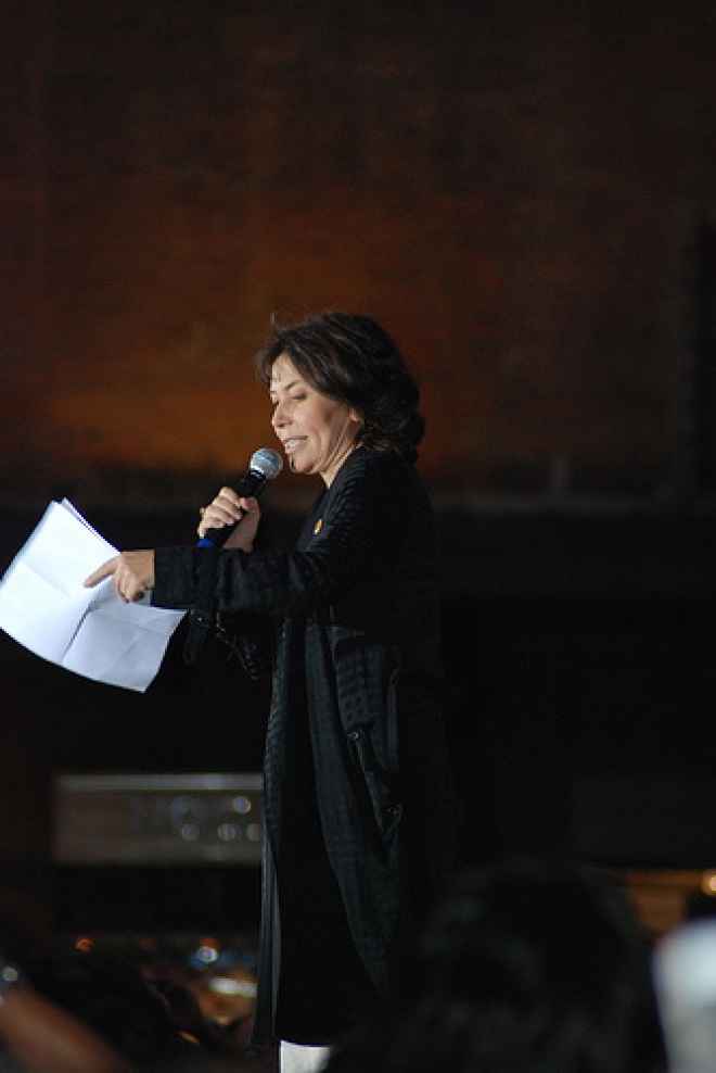 Sabina Guzzanti a Cesena Sabina Guzzanti a Cesena