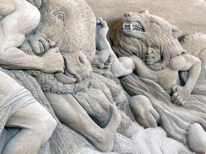 Sculture Sabbia Beach Park Sculture Sabbia Beach Park