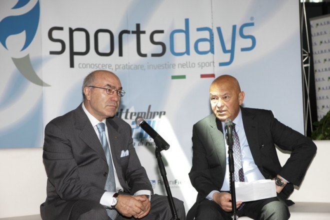Sports Days Rimini: presentazione alla Fiera di Rimini con Michele Barbone e Lorenzo Cagnoni Sports Days Rimini: presentazione alla Fiera di Rimini con Michele Barbone e Lorenzo Cagnoni