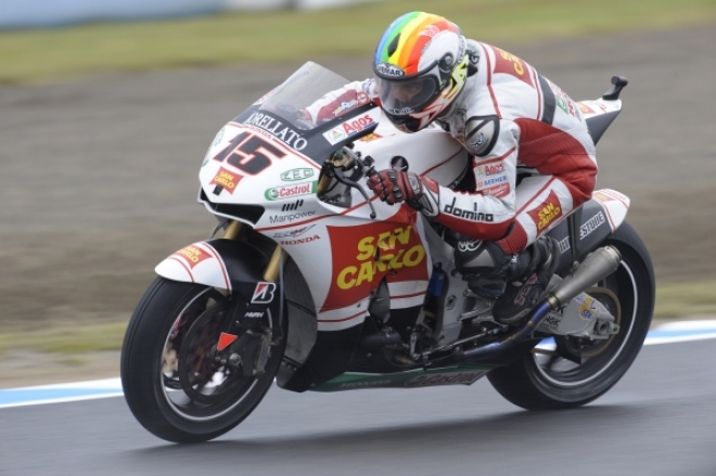 Squadra San Marino Motogp con Alex De Angelis Squadra San Marino Motogp con Alex De Angelis
