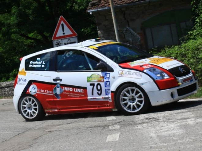 William De Angelis al Rally delle Valli Cuneesi William De Angelis al Rally delle Valli Cuneesi