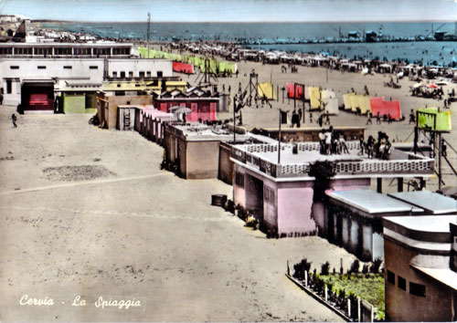 Cervia la spiaggia