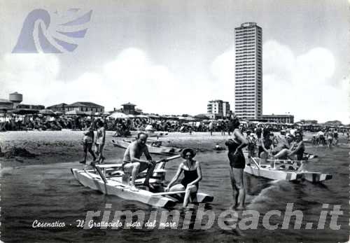 La spiaggia di Cesenatico