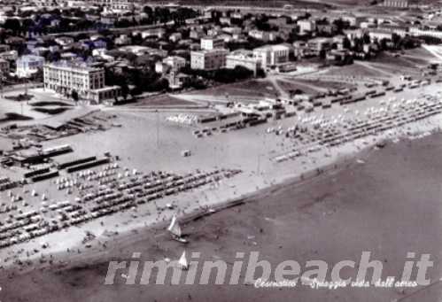 la spiaggia di Cesenatico