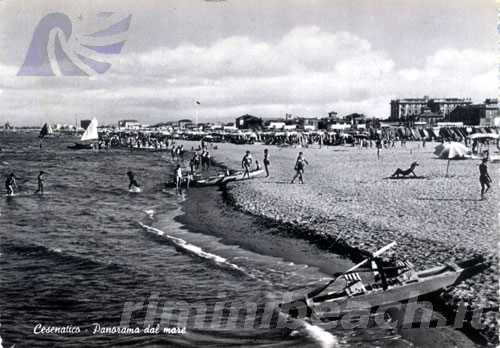 La spiaggia di Cesenatico