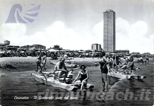 La spiaggia di Cesenatico