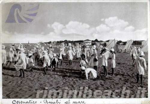 La spiaggia di Cesenatico