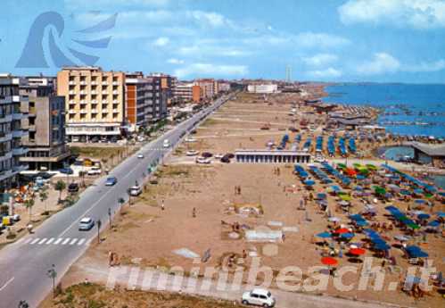 la spiaggia di Cesenatico