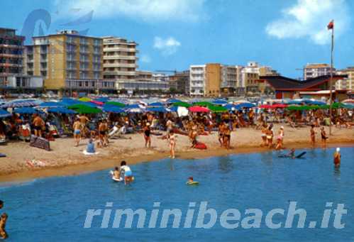 la spiaggia di Cesenatico