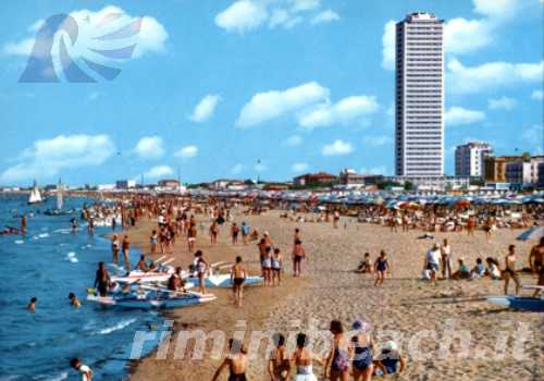 la spiaggia di Cesenatico