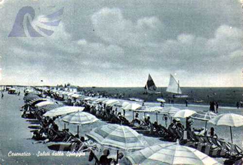 La spiaggia di Cesenatico