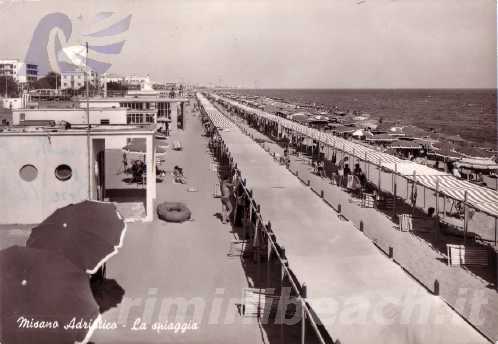 La spiaggia di  Misano