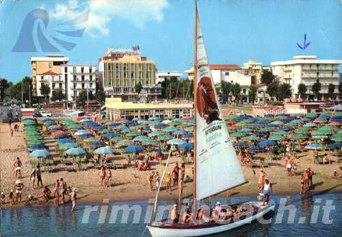 La spiaggia di  Misano