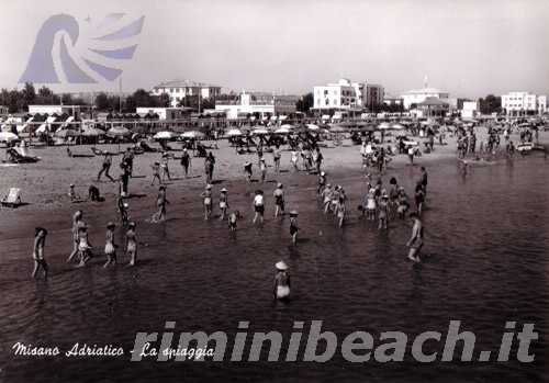 La spiaggia di  Misano