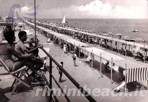 La spiaggia di  Misano