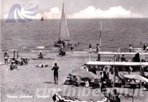 La spiaggia di  Misano