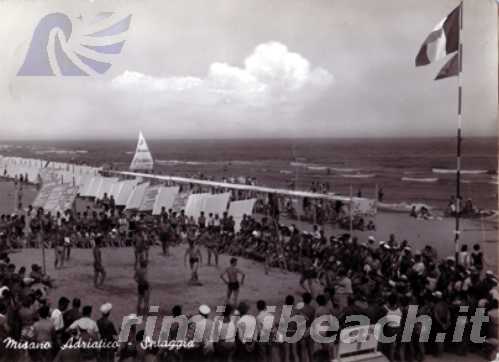 La spiaggia di Misano