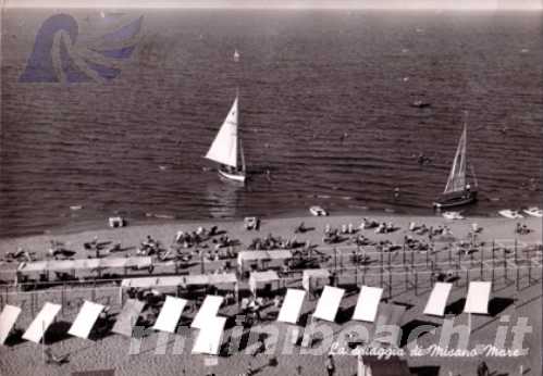 La spiaggia di Misano