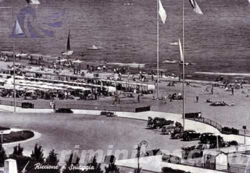 La spiaggia di Riccione