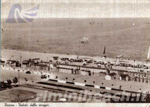 La spiaggia di Riccione