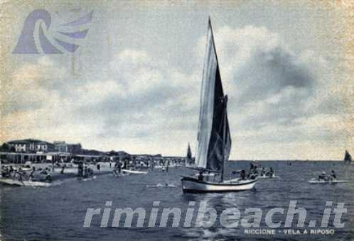 La spiaggia di Riccione