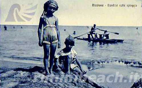 La spiaggia di Riccione