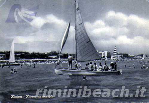 La spiaggia di Riccione