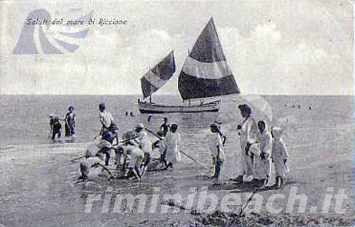 La spiaggia di Riccione