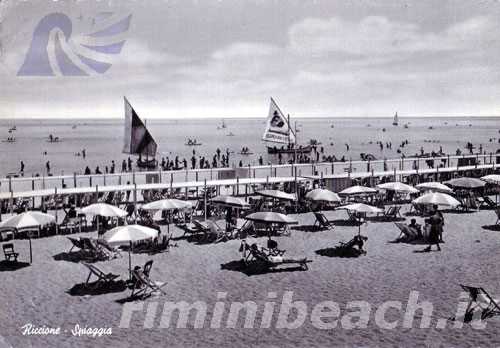 La spiaggia di Riccione