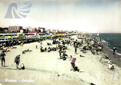 La spiaggia di Riccione