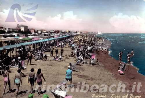 La spiaggia di Riccione