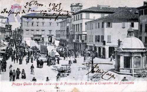 Piazza Giulio Cesare Rimini