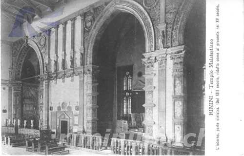 Rimini Tempio Malatestiano - Interno