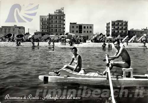 Vita di spiaggia a Rimini