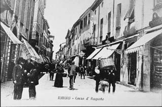 La citta di Rimini: corso D'augusto